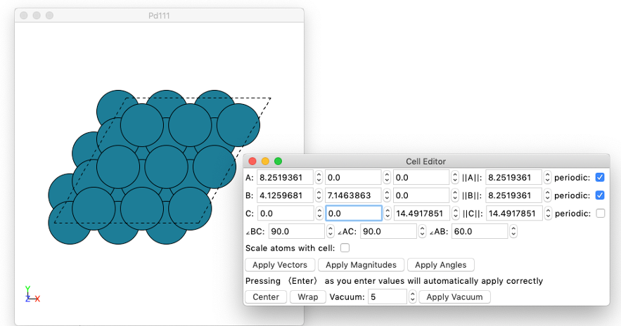 Builder cell editor