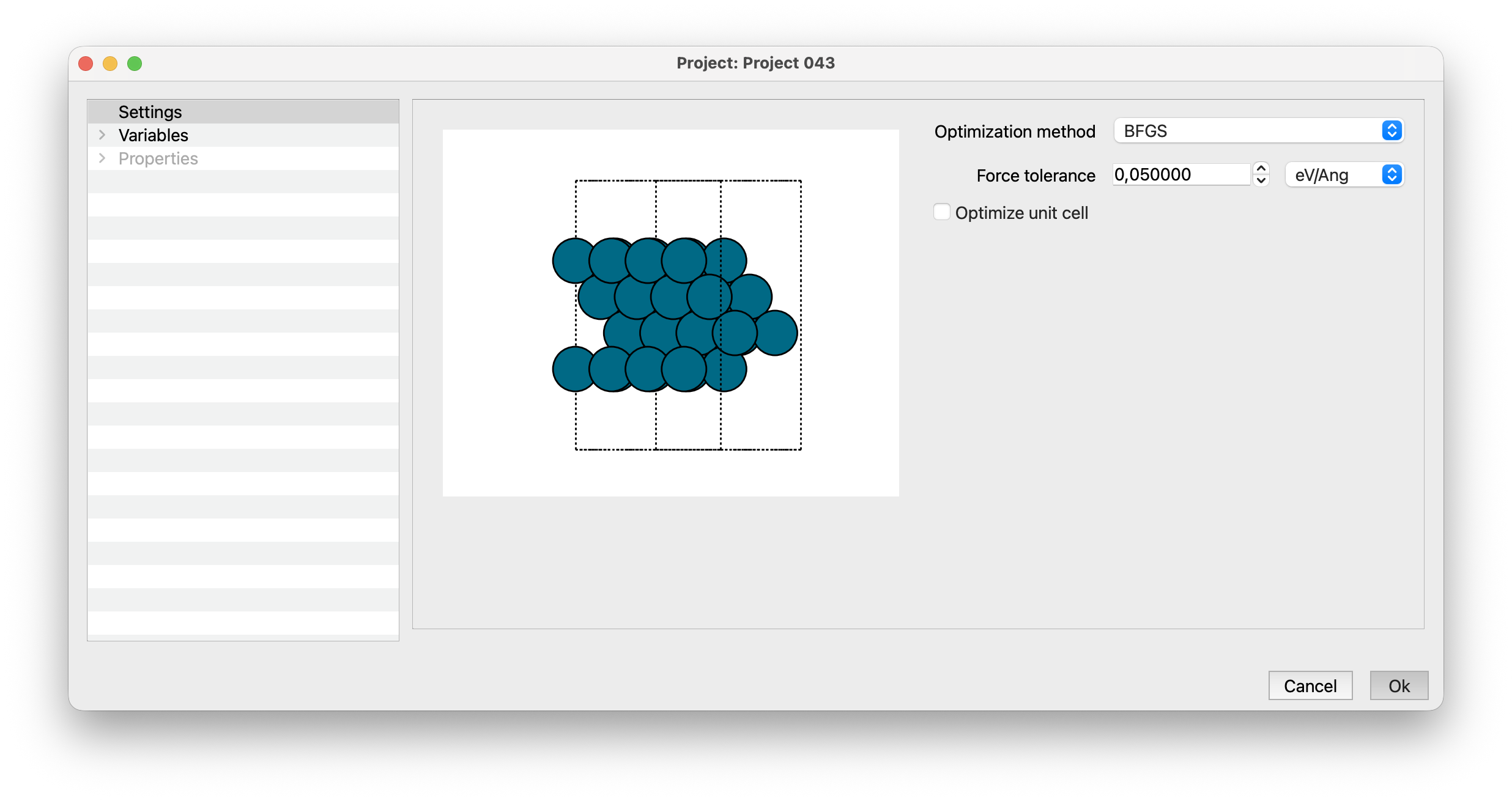 Workflow multicode geom param widget